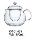 Ccg Handcrafted Novelty Personalized Glass Teapot